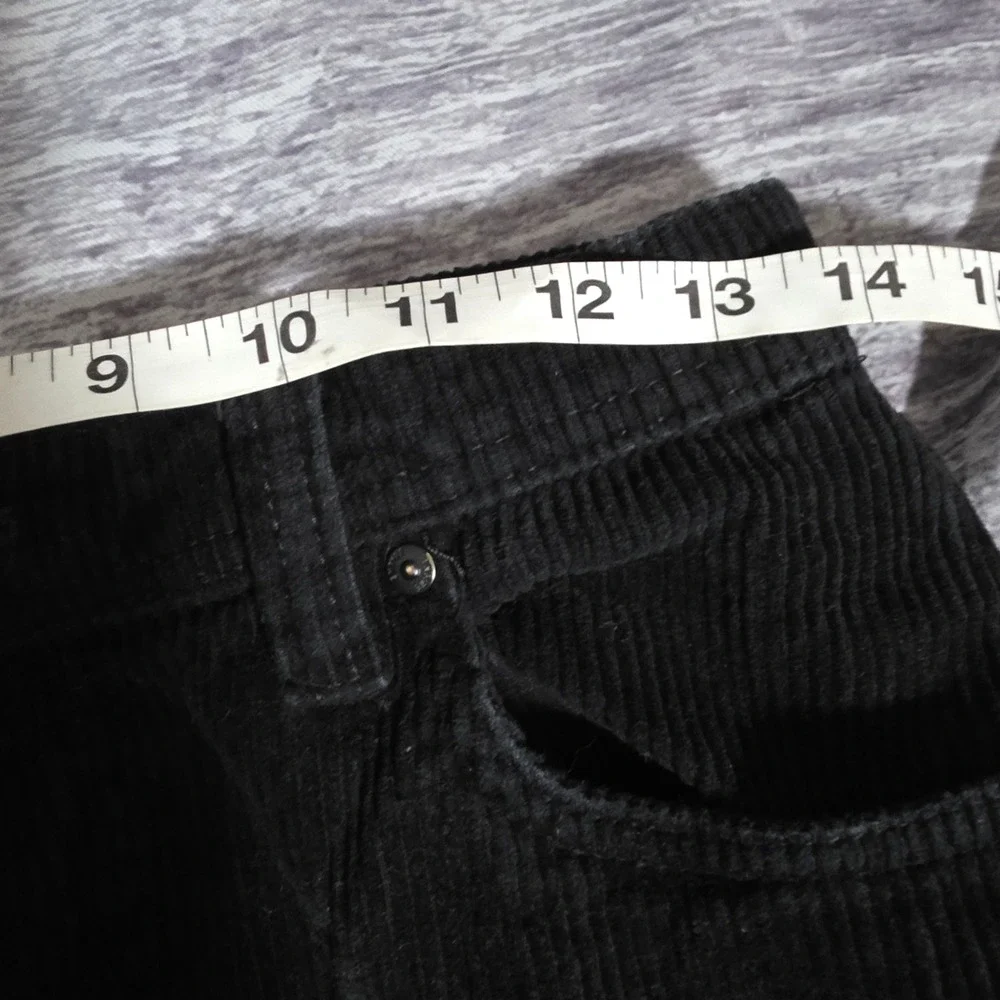 Emprye black corduroy